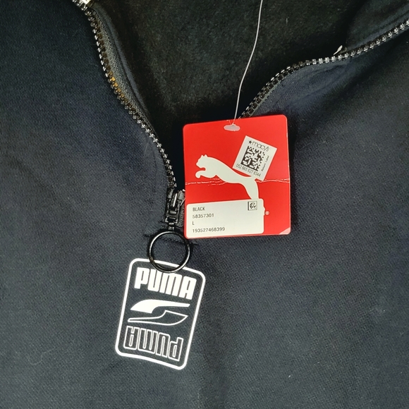 PUMA NEW WITH TAGS 1/4 Zip Sweater - Picture 5 of 6